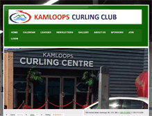 Tablet Screenshot of kamloopscurlingclub.com